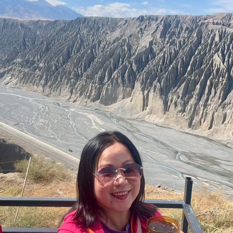 Priscilla Lam in Xinjiang